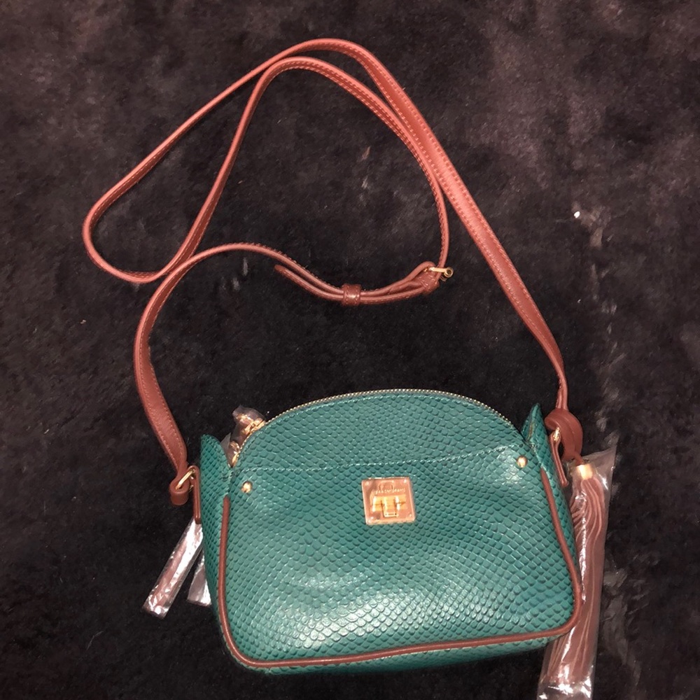 Issac mizrahi skin handbag